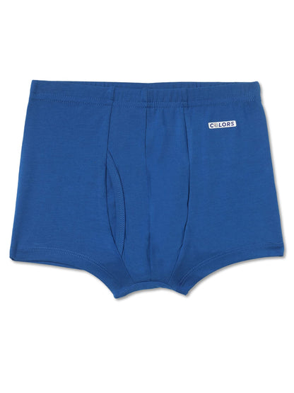 Rupa Frontline Colors Kids Front Open Mini Trunks 110|Soft-Touch Cotton Stretch|Snug Fit|Inner Elastic|Breathable Fabric|Pack o