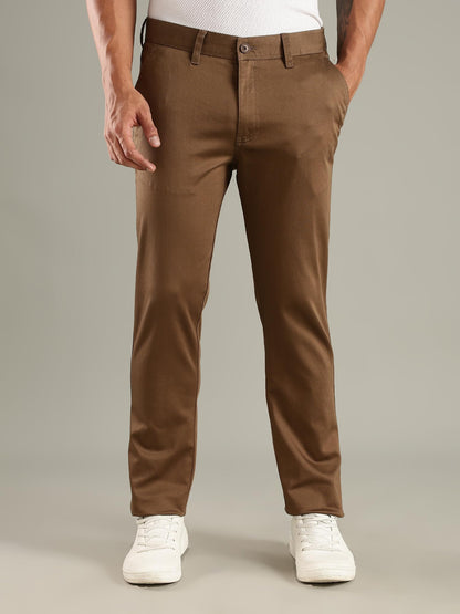 Thomas Scott Mens | Solid | Regular Fit | Premiun Cotton | 4 Pocket | Formal wear Trouser | Casual Chino | Pants for Men (Avail