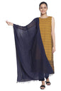 Blue Cotton South Dupatta