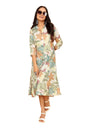 Kesudi Latest Floral Print A-Line Dress For Women Stylish Summer Printed Rayon Dress For Women Modern & Chic Design New 2025 Col