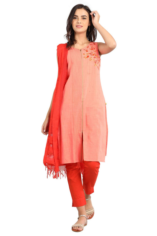 Aurelia Cotton Women Straight Kurta