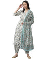 Libas WomenS Cotton Kurta Sets (6919_White