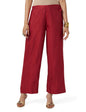Fabindia Women Tussar Ijar Pant Viscose_S Maroon