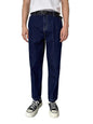 Kotty MenS Regular Solid Mid Rise Dark Blue Jeans