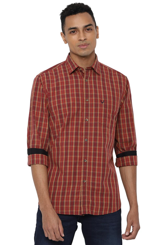 Allen Solly Men Slim Fit Regular Fit Casual Full Sleeve Shirt