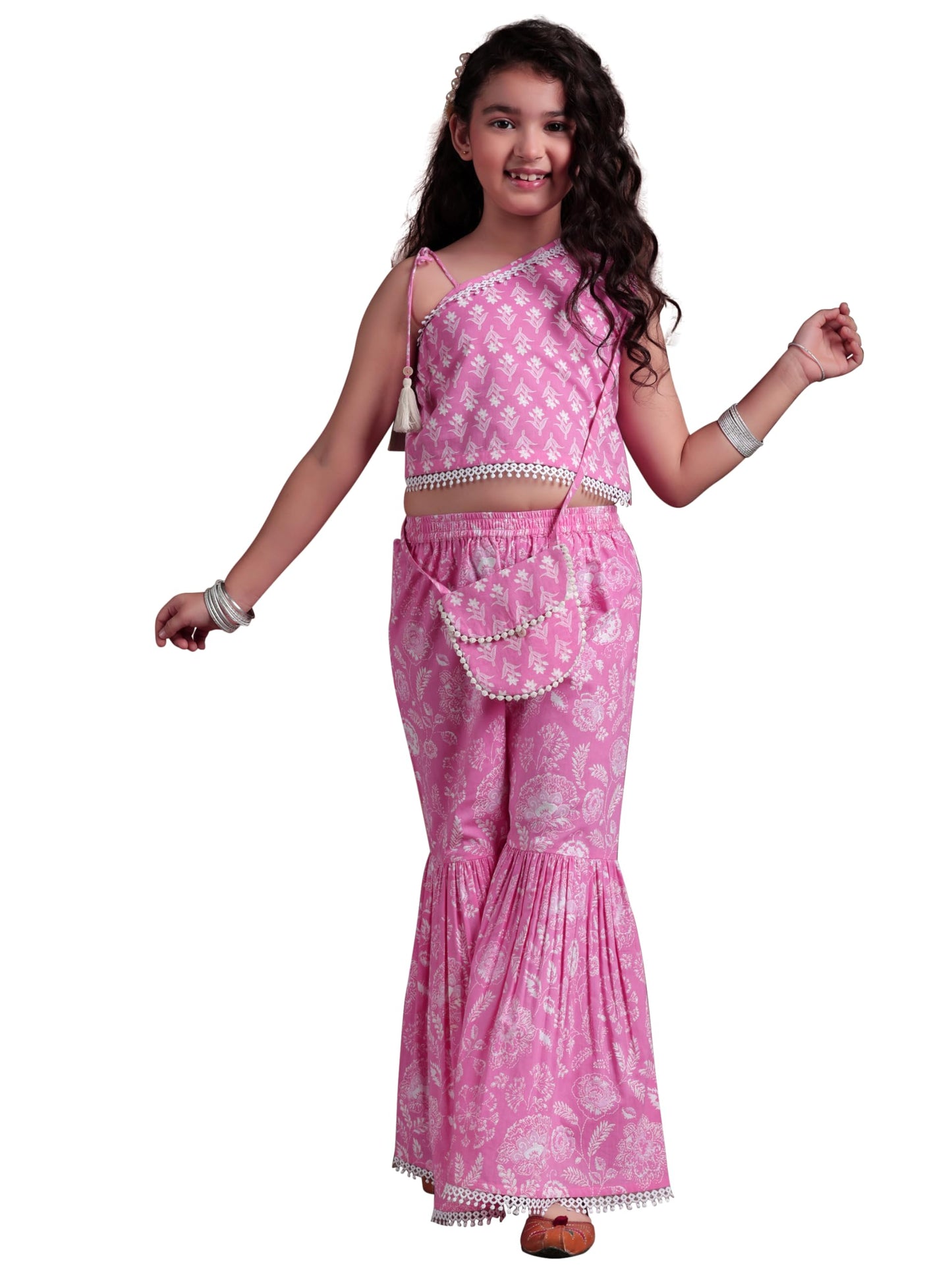 Libas Kids Womens Printed Cotton Co-Ord Set For Women