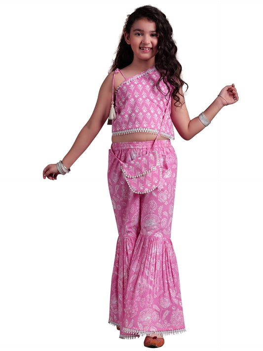 Libas Kids Womens Printed Cotton Co-Ord Set For Women
