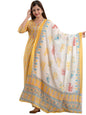 rytras Women's Rayon Printed Straight Kurti with Palazzos and Dupatta Set