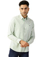 Thomas Scott Mens Slim Fit Casual Shirt Green