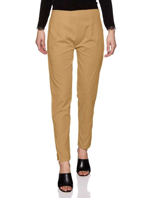 Rupa Softline 4D Cotton Stretch Comfort Kurti Pant For Women, All-Purpose Fashion For Western, Ethnic, And Casual Wear - Full-Le