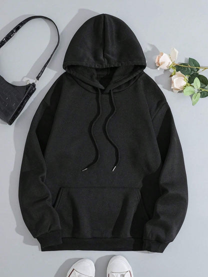 TAGAS Womes Front and Back Kangaroo Pocket Drawstring Hoodie|Sweatshirt for Women| Winter Wear for Women ||(WH-7015)