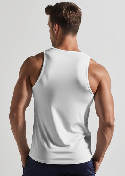 Peppyzone Mens Printed Regular Fit Vest (TT-Trendy-199_White5