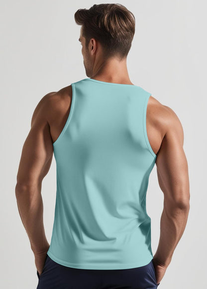Peppyzone Mens Printed Regular Fit Vest (TT-Bulls23-891_Sky Blue4