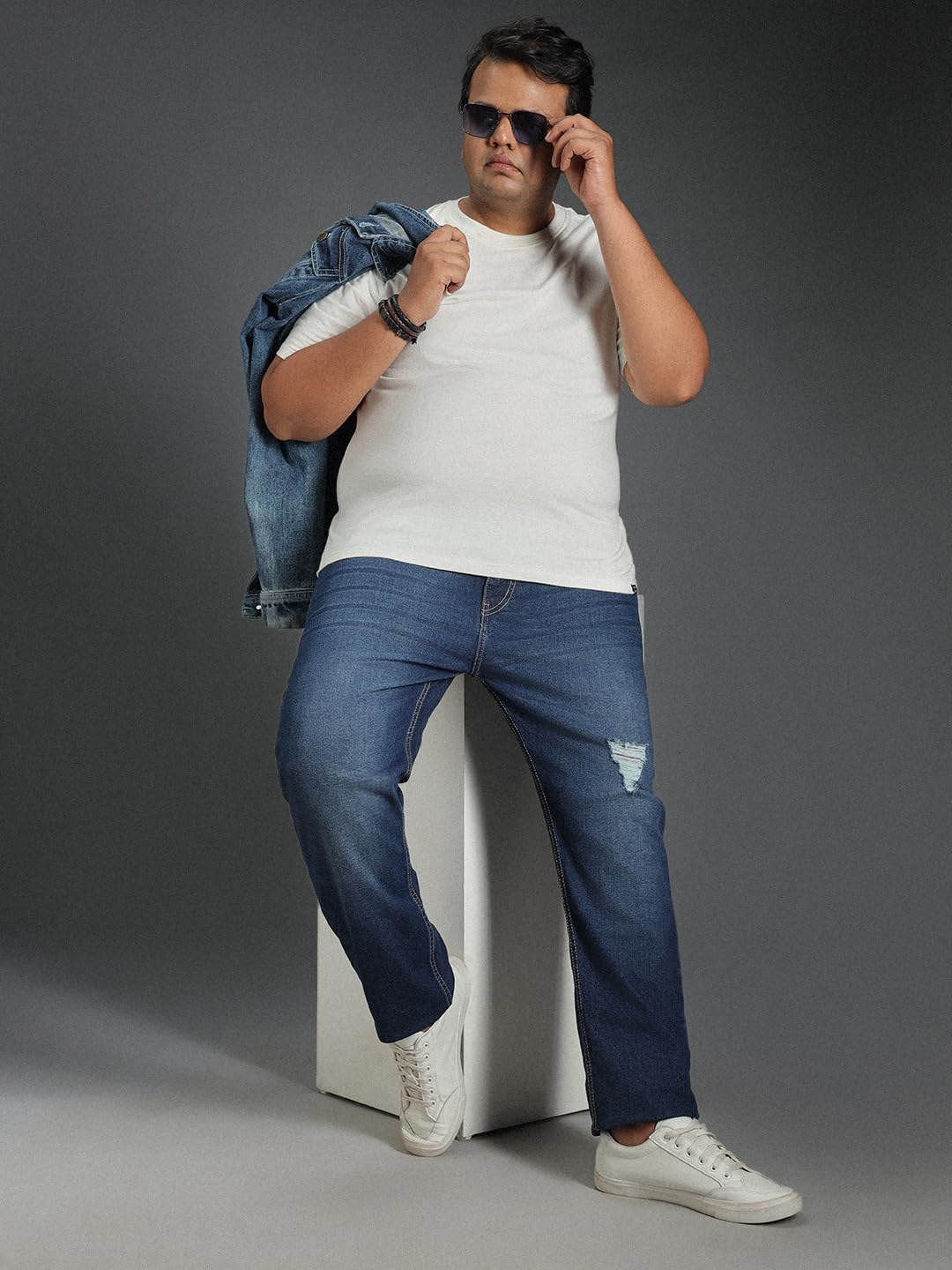 High Star MenS Regular Jeans (Hsmjns24F4_Blueb
