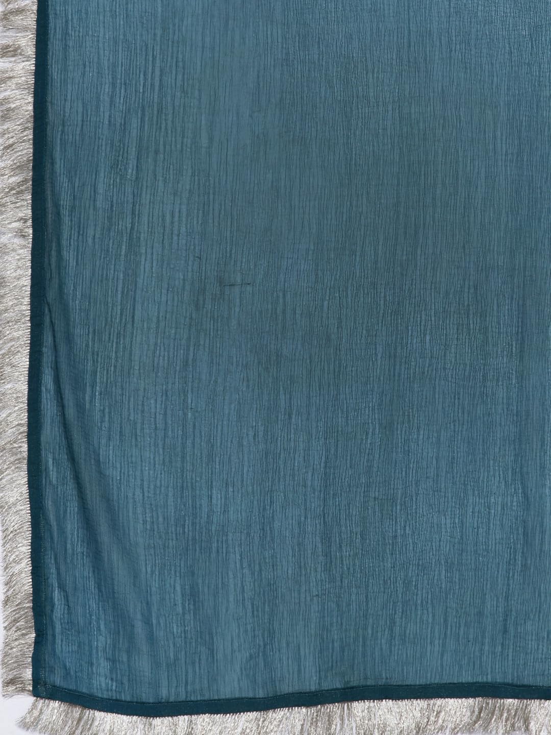 Varanga WomenSwomenSblue Embroidered Straight Kurta Paired With Tonal Bottom And Dupatta