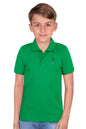 Allen Solly Boys Solid Casual Cotton Half Sleeve Short Sleeve Polo Shirt