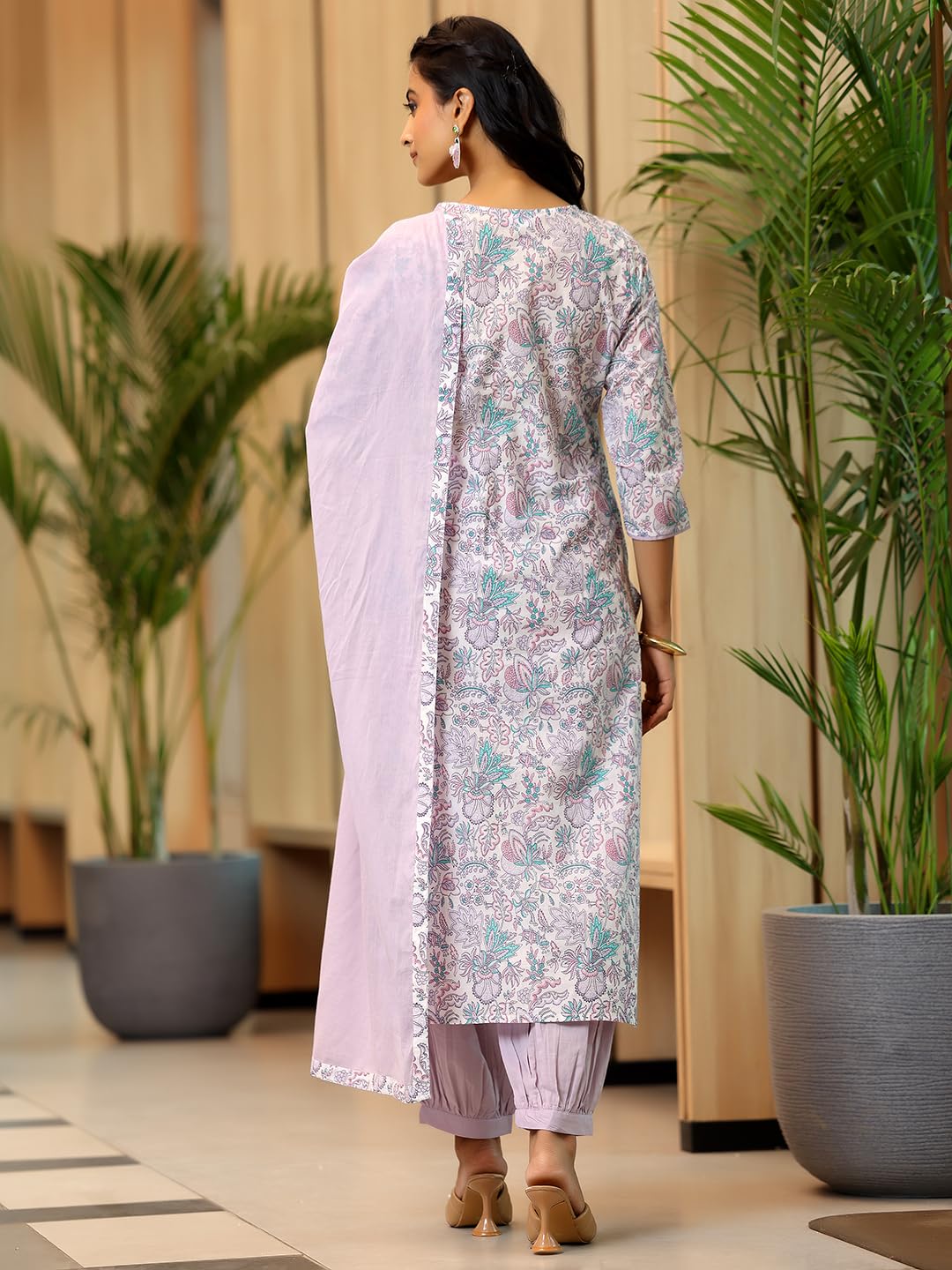 Libas WomenS Pure Cotton Kurta Set (278660R