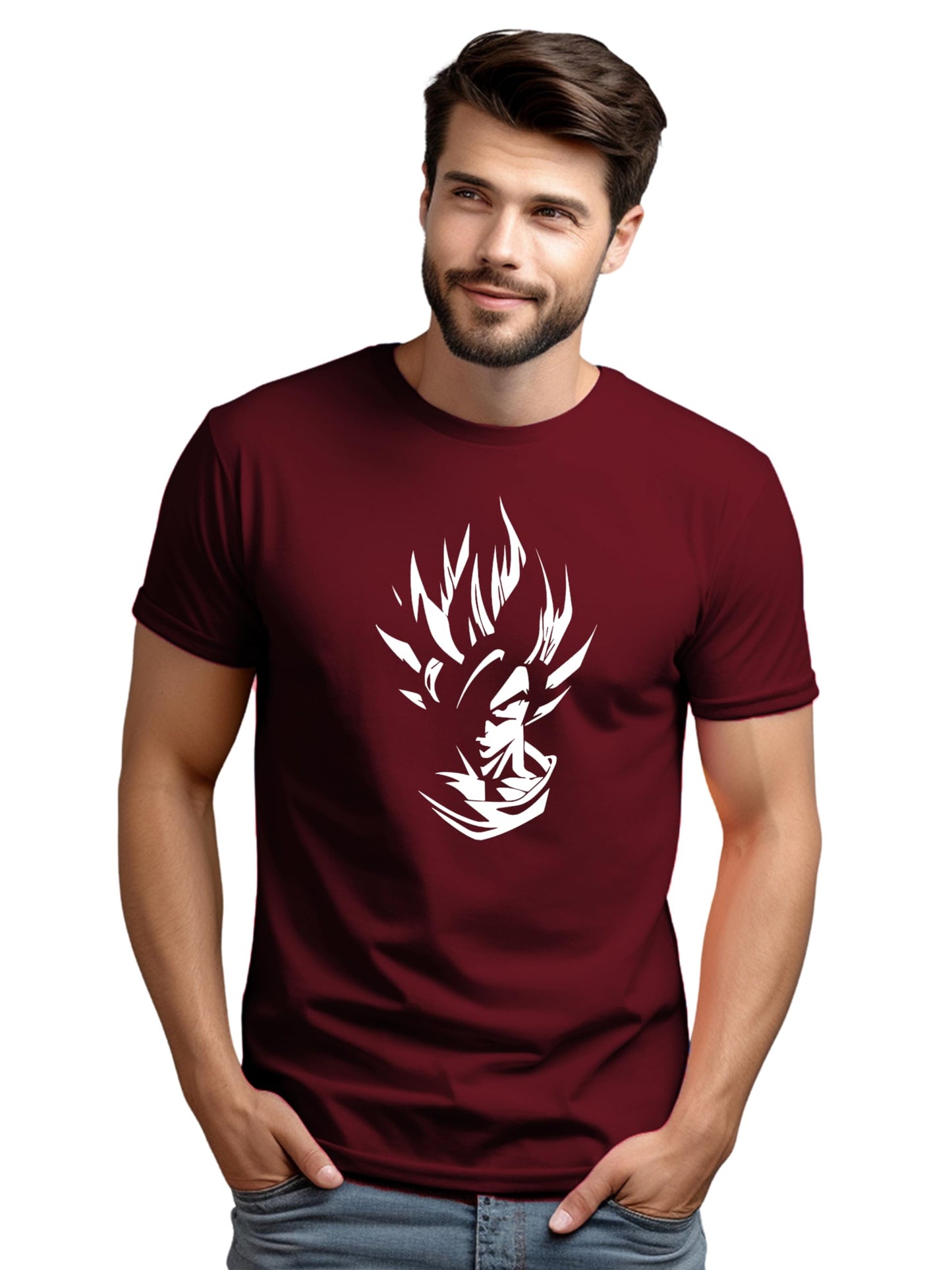 ADRO Tshirt for Men | Printed T Shirt for Men | 100% Cotton T-Shirt |Printed T Shirt | T-Shirts | RN24-GOK
