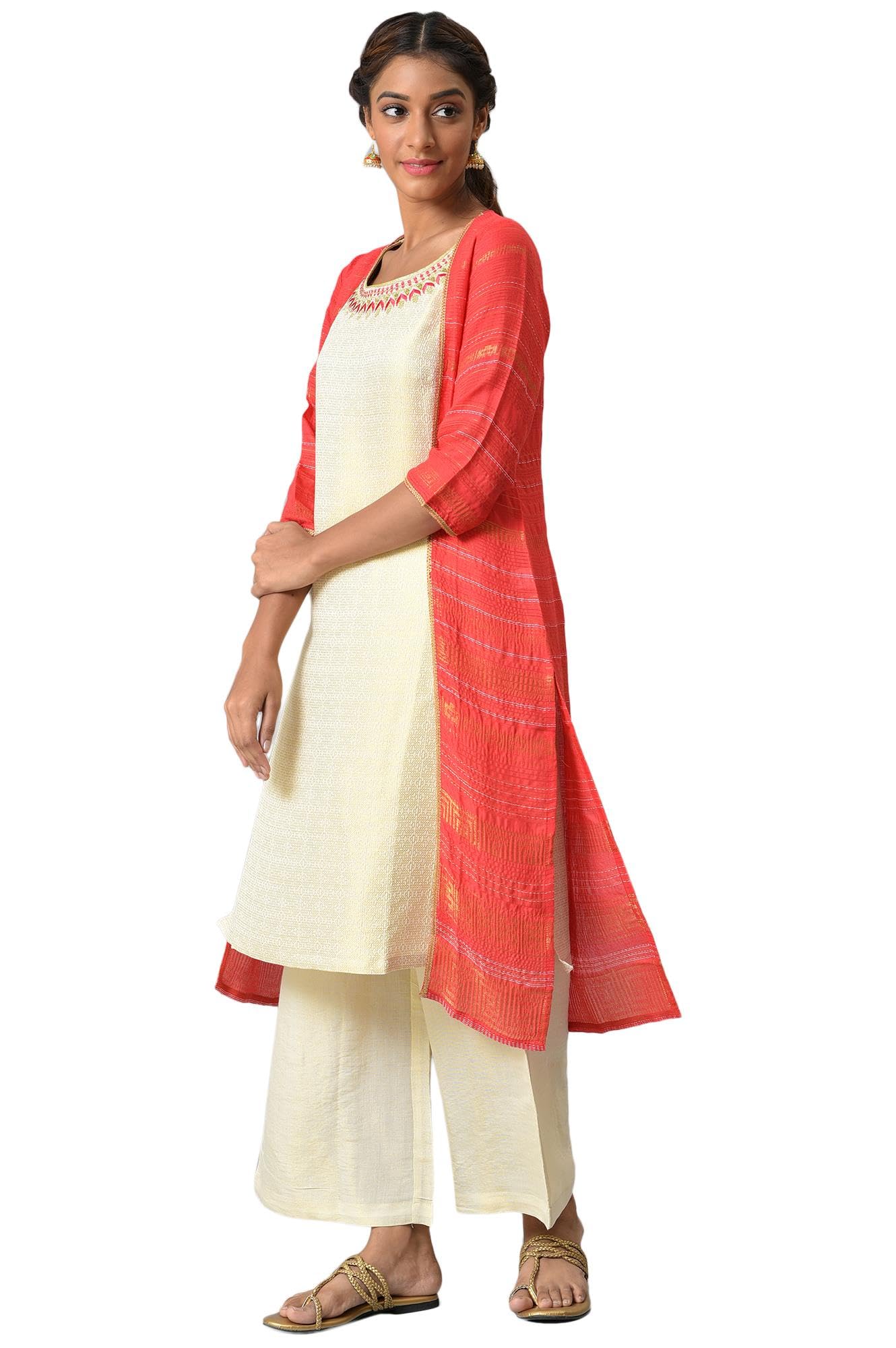 Aurelia WomenS Rayon Set (22Auas12680-702887_Red