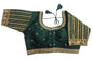 Vihu Fashion Womens Readymade Blouse Embroidery Multi Coding Gold Thread Indian Ethnic Designer Stitched Readymade Saree Half S