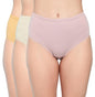 Shasmi Womens Super Combed Cotton Mid Low High Rise Coverage Hipster Full Briefs Breathable with Concealed Waistband Ladies Und