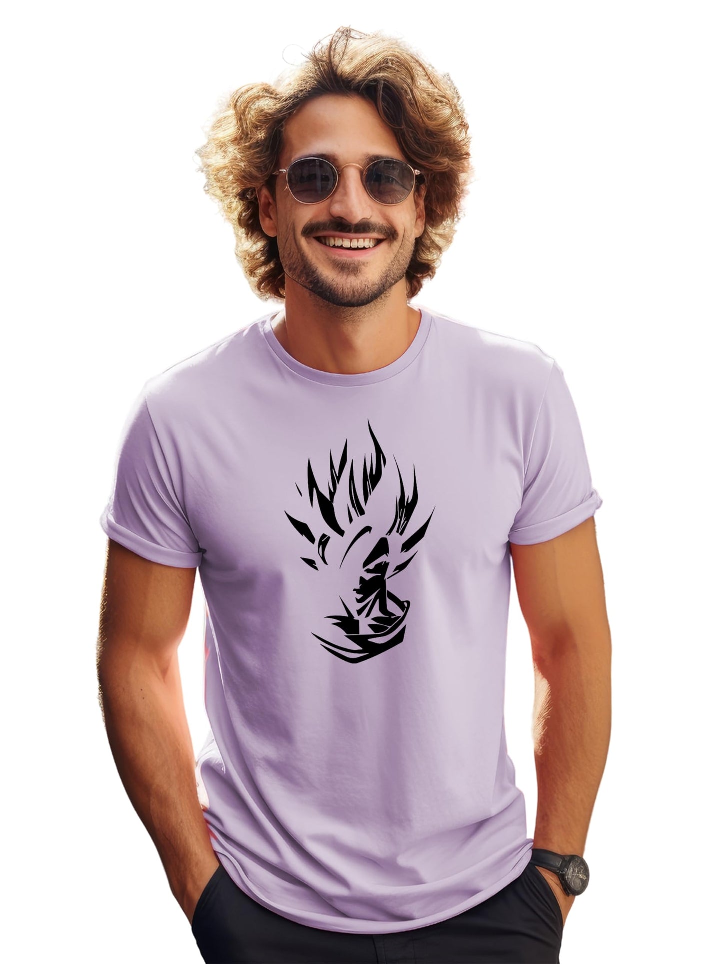 ADRO Tshirt for Men | Printed T Shirt for Men | 100% Cotton T-Shirt |Printed T Shirt | T-Shirts | RN24-GOK