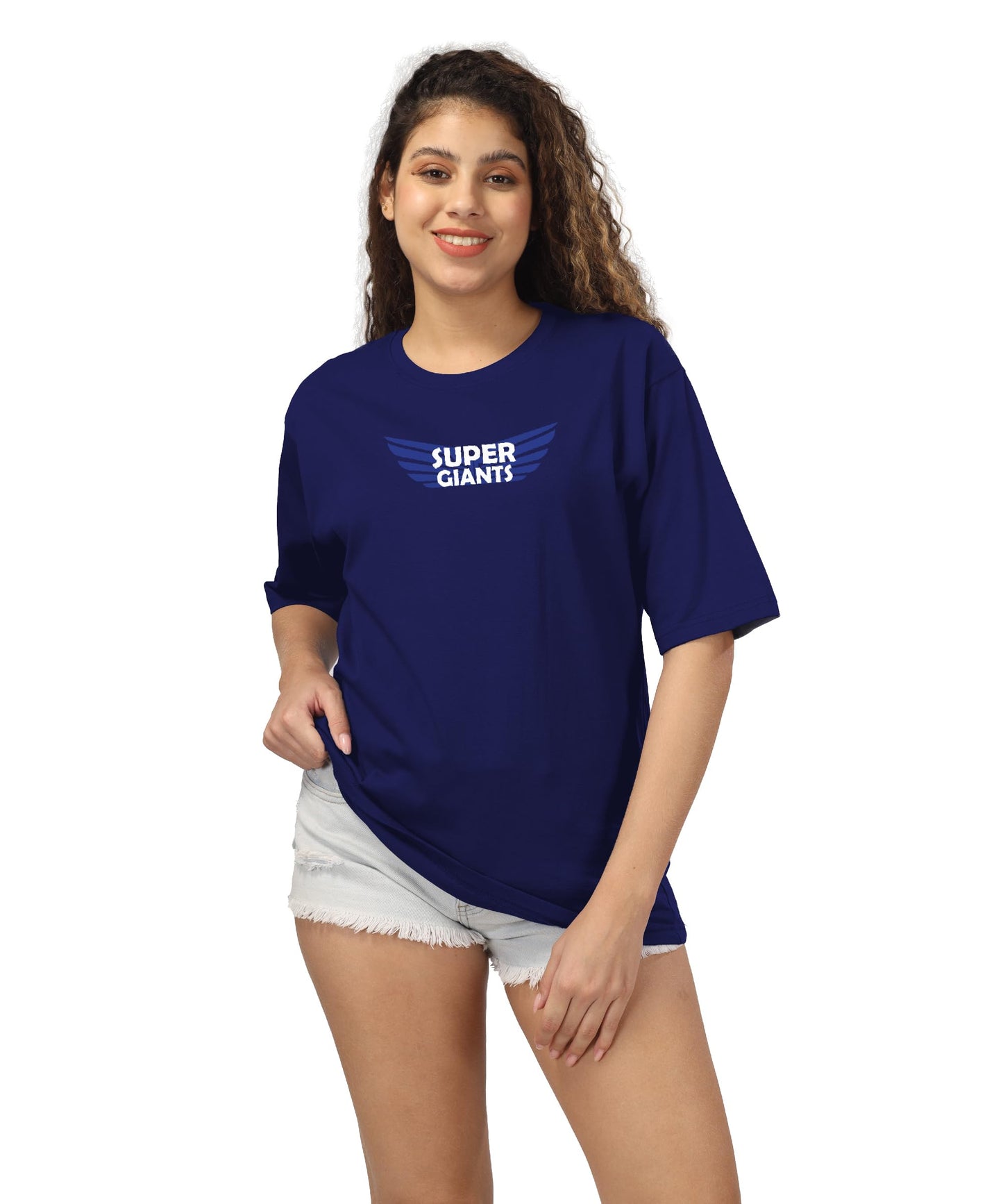 SHODOX Bio-Washed Anti Bacterial 100% Pure Cotton Womens Oversized Asthetic Premium Printed T-Shirt | Cozy Soft, Less Wrinkles,