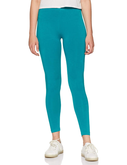 Rupa Softline 4D Cotton Stretch Comfort Ankle Leggings for Women,All-Purpose Fashion for Western, Ethnic, Sporty, and Casual Wea