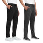 XYXX Athleisure Mens Cotton Track Pants - Relaxed Fit, Ultra Smooth, Sweat Absorbent Code Loungewear with Zippered Pockets, Per