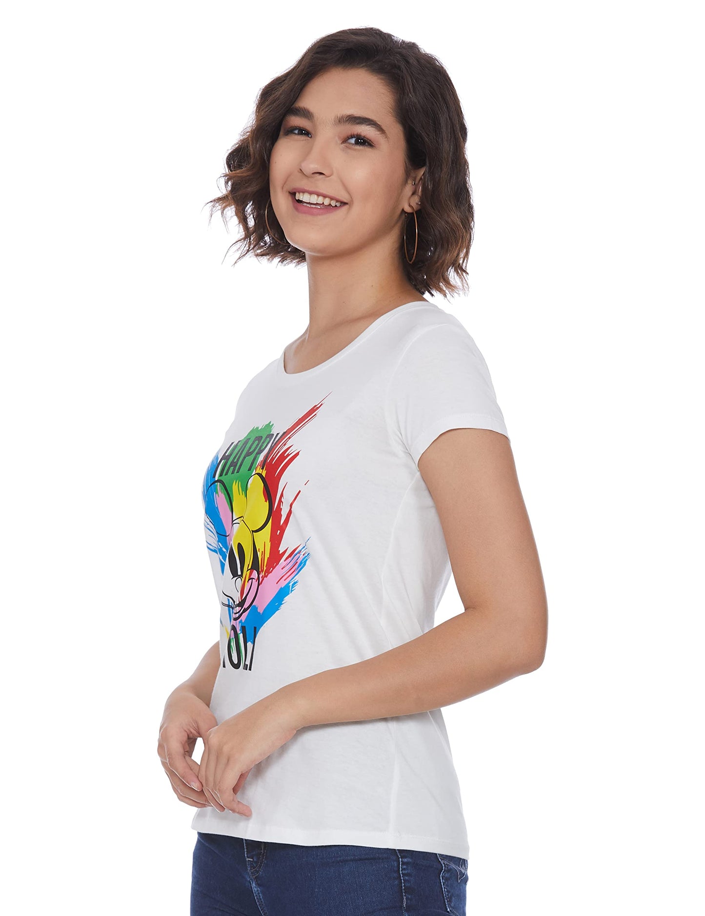 Bon Organik Happy Holi Disney Tshirts Family