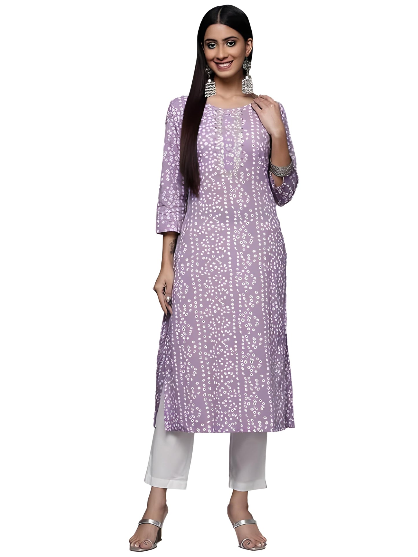 Varanga WomenS Cotton Kurta  Soft, Comfortable, And Stylish Ethnic Wear For Everyday Casual And Semi-Formal Occasions Purple