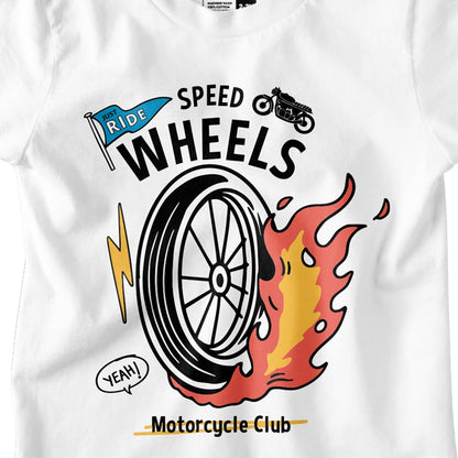 Bon Organik Boys Regular Fit T-Shirt (BON12146_White