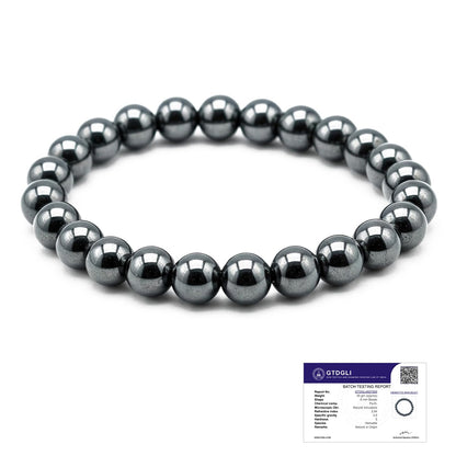 Astrotalk Karz Mukti Bracelet | Wealth & Prosperity | Original Silver Hematite | Good Fortune & Protection | Astrology Bracelet for Women & Men
