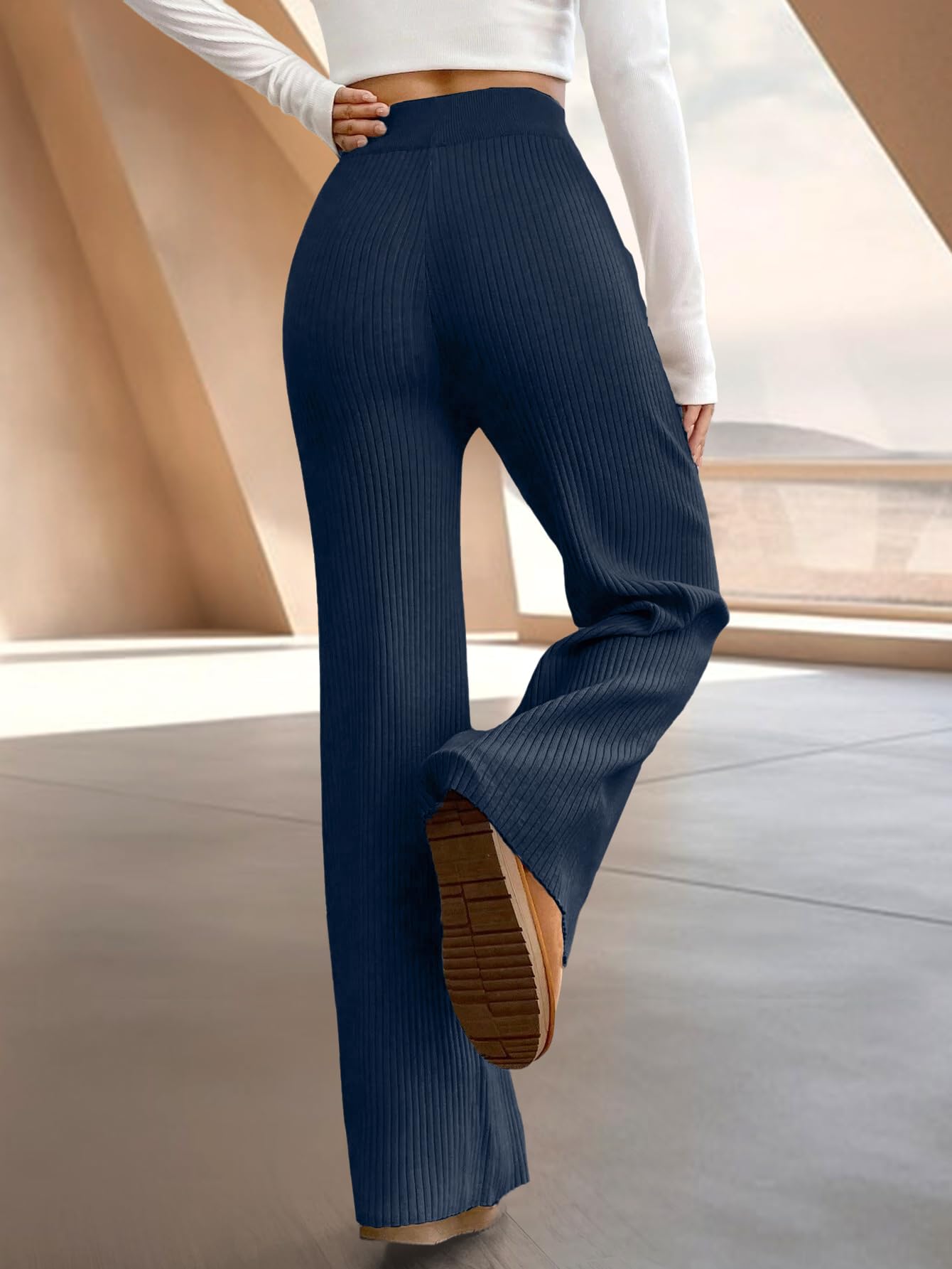 Tee Projekt Regular Fit Trousers for Women| Korean Trousers for Women
