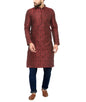 Jompers Mens Silk & Cotton Regular Kurta