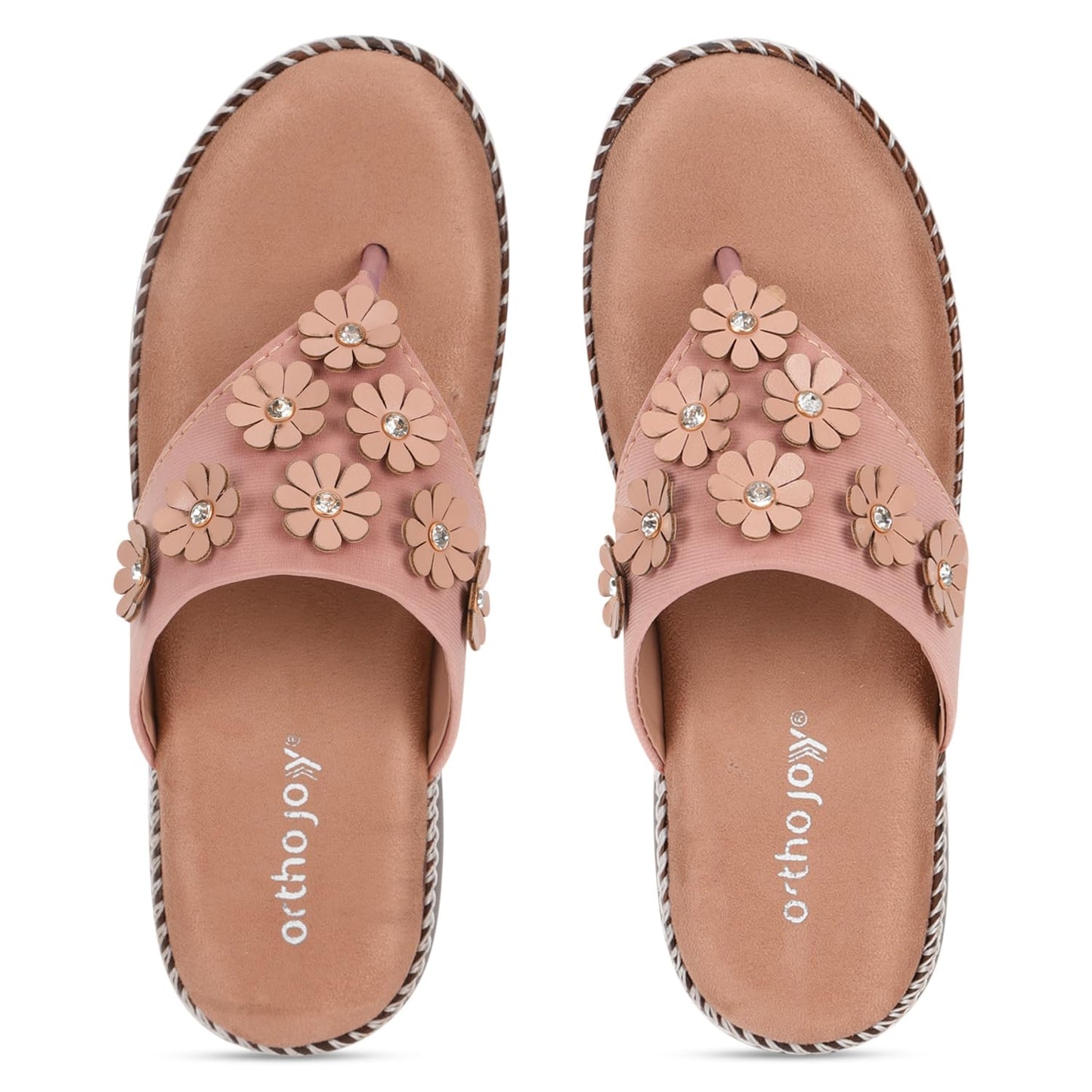 Ortho Joy Doctor Fancy Footwear For Women || Orthopedic WomenS Fancy Slipper/Sandal For Women