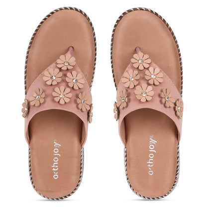 Ortho Joy Doctor Fancy Footwear For Women || Orthopedic WomenS Fancy Slipper/Sandal For Women