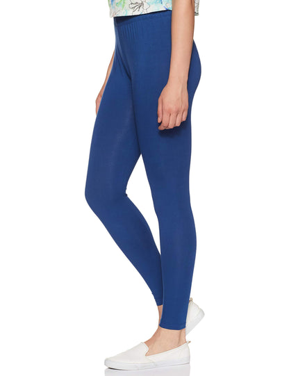 Rupa Softline 4D Cotton Stretch Comfort Ankle Leggings for Women,All-Purpose Fashion for Western, Ethnic, Sporty, and Casual Wea