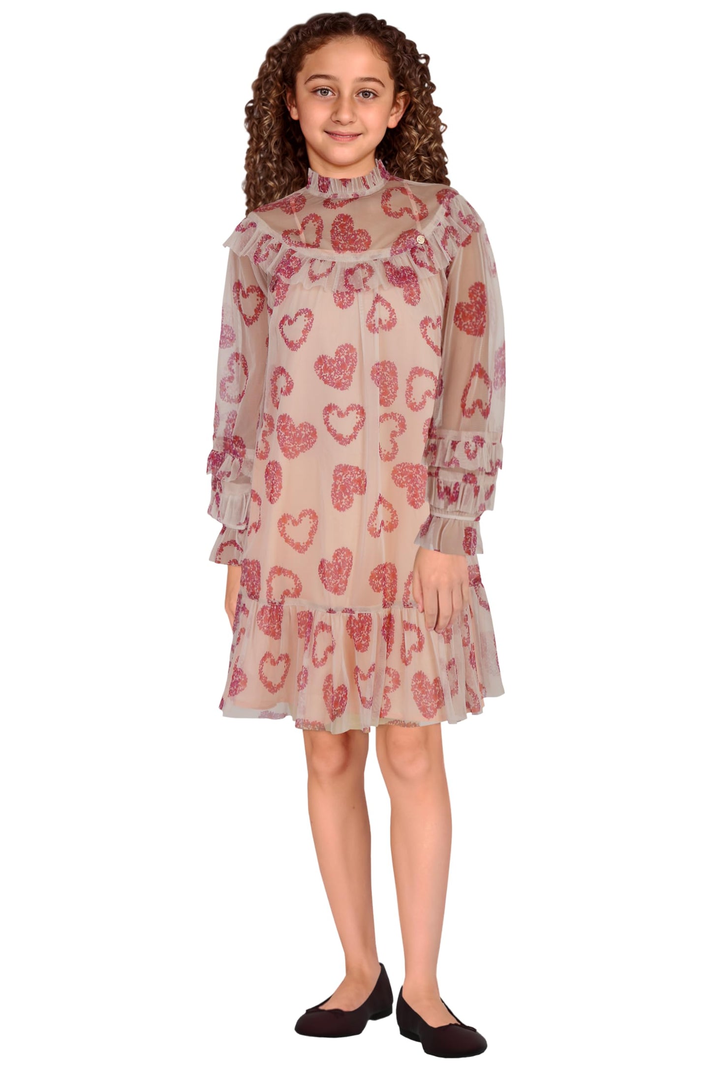 Allen Solly Women Regular Fit Printed Casual Full Sleeve Dress