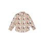 Pepe Jeans BoyS Regular Fit Shirt (Pb302569_Khaki Beige_Multi