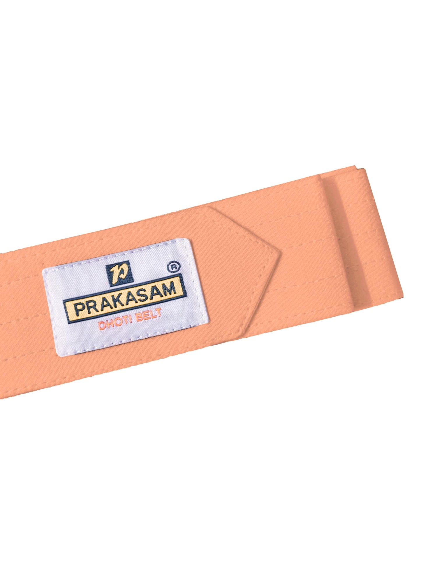 PRAKASAM COTTON Mens Cotton Dhoti Belt | Durable Canvas Cotton Waist Belt for Traditional Dhoti | Adjustable & Comfortable Dhoti