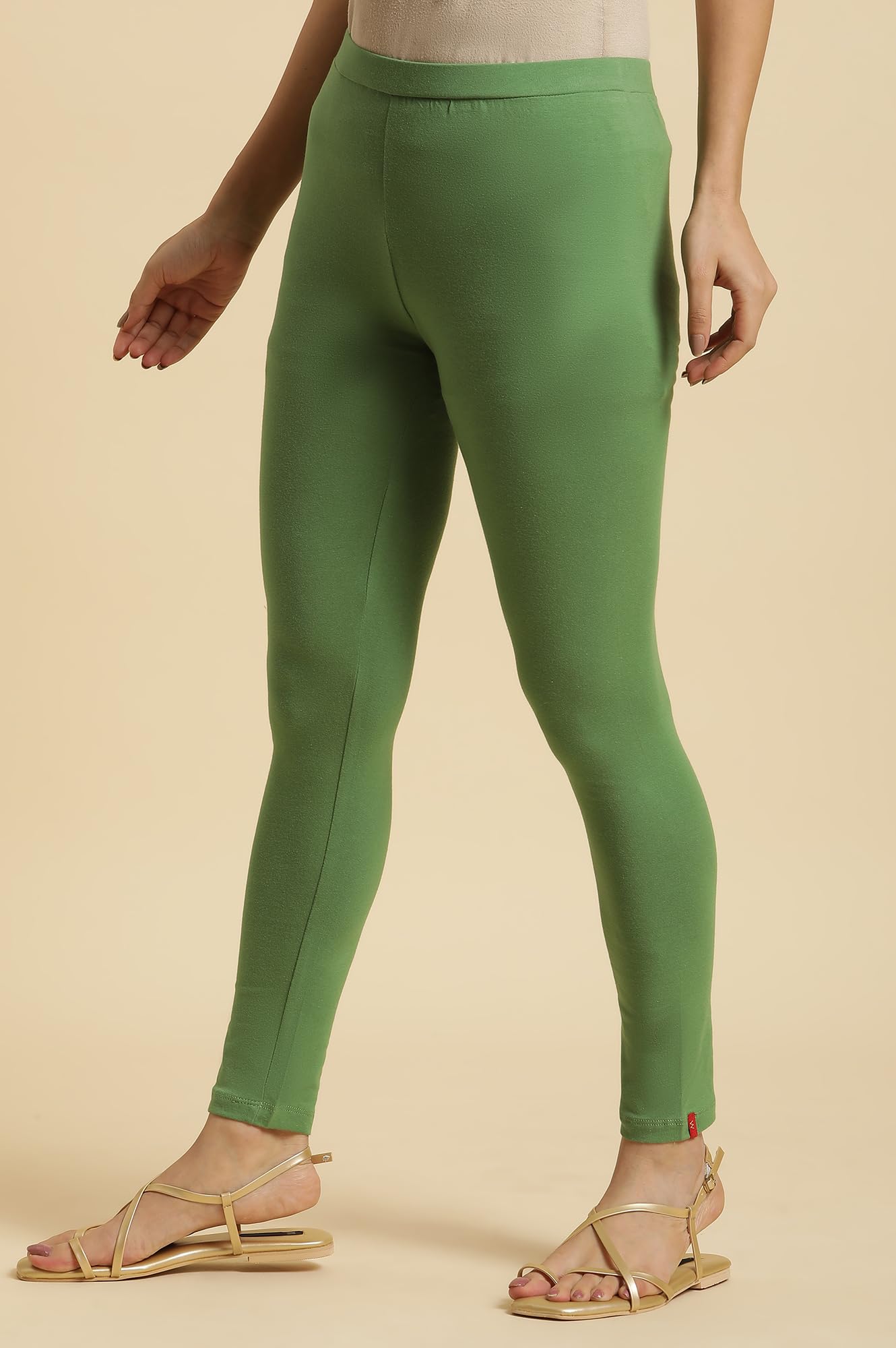 W for Woman Womens Skinny Tight (23AUW60105-220166_Dark Olive Green