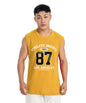 SHODOX Mens 100% Cotton Tank Tops Round Neck Sleeveless Sports Loose fit Vest (Pack of 1)