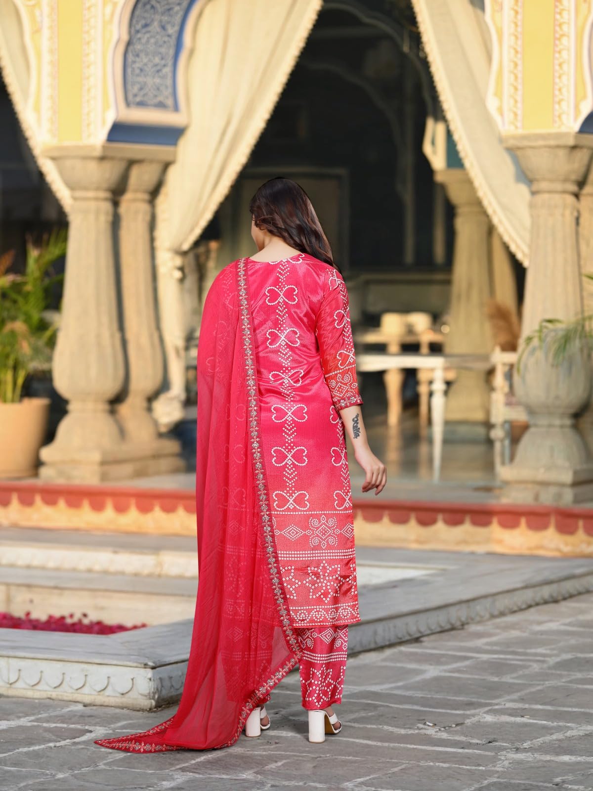 Fashion Basket Soft Silk Kurta Set with Duptta for Women