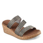 Skechers Women Arch Fit Beverlee Always Clas Espadrille Wedge Sandals & Floaters