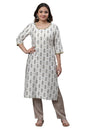 Aurelia Women Kurta 23AUA14456-505261-White-XS