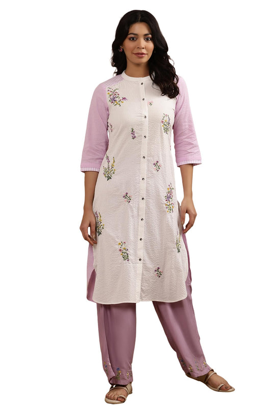 W for Woman Women Kurta & Parallel Pant