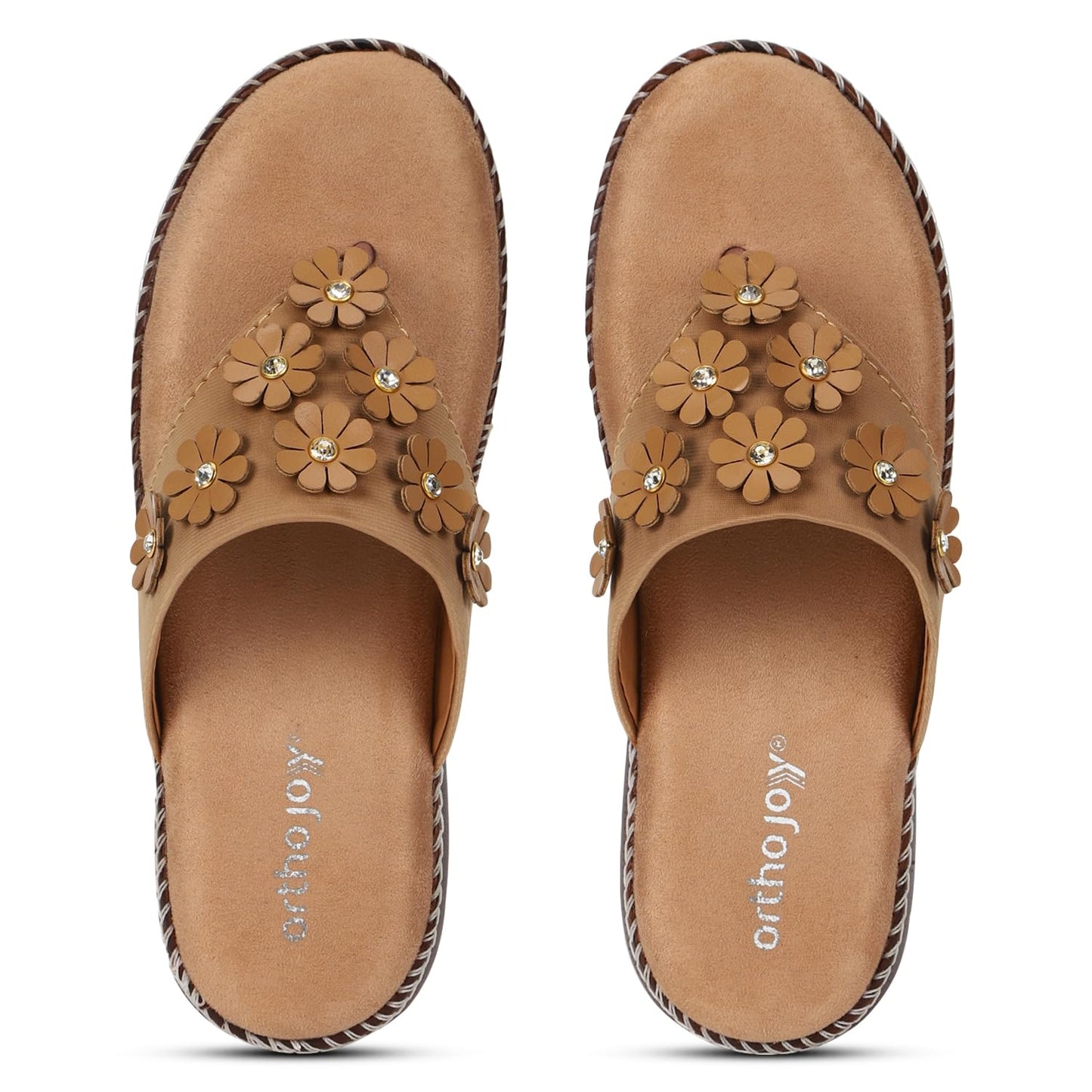 Ortho Joy Doctor Fancy Footwear For Women || Orthopedic WomenS Fancy Slipper/Sandal For Women