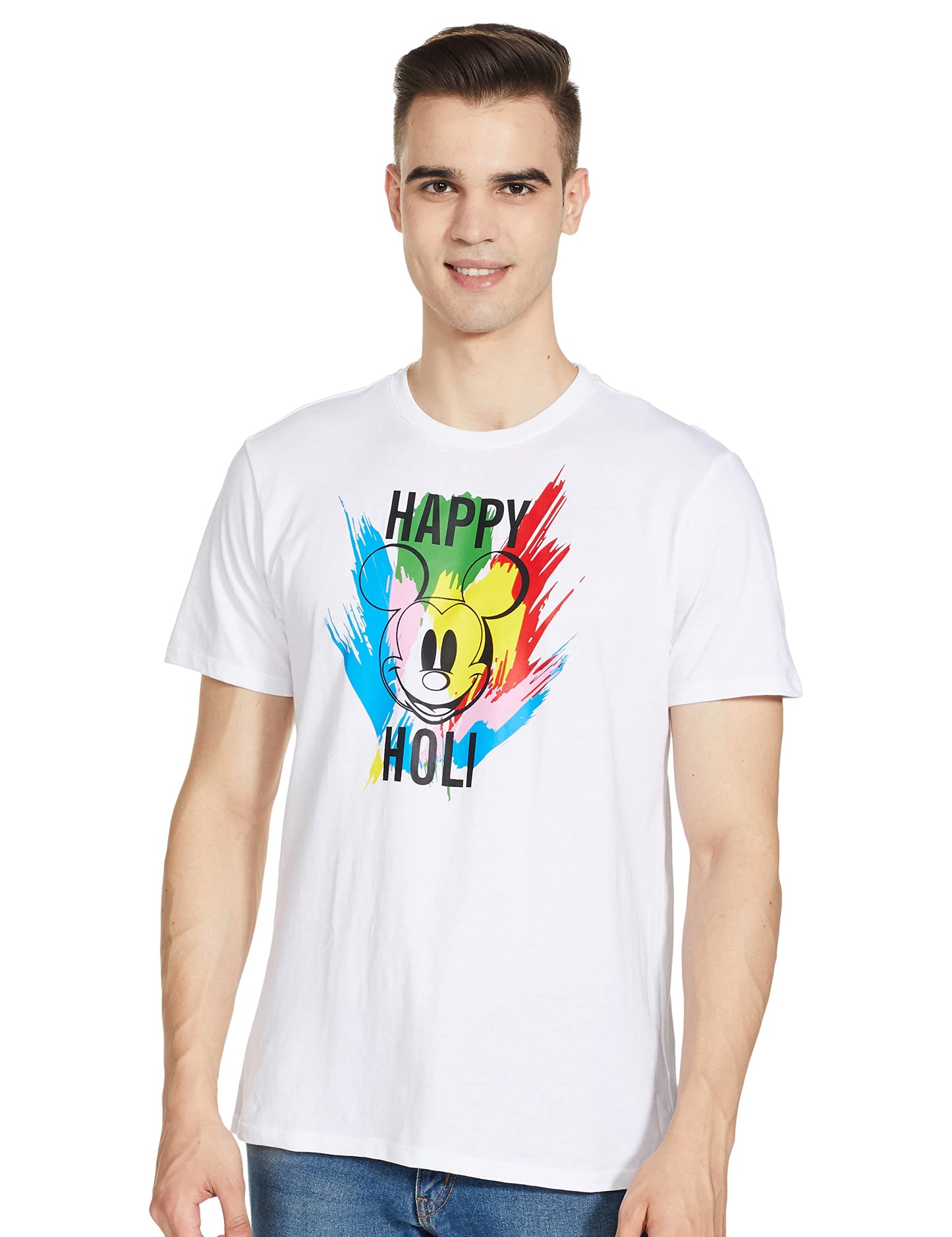 Bon Organik Happy Holi Disney Tshirts Family