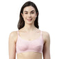 Enamor Innovations Eco-Melange Cotton, Womens Nursing Bra - Sectioned Lift and Support, Non Padded, Wirefree, High Coverage - M